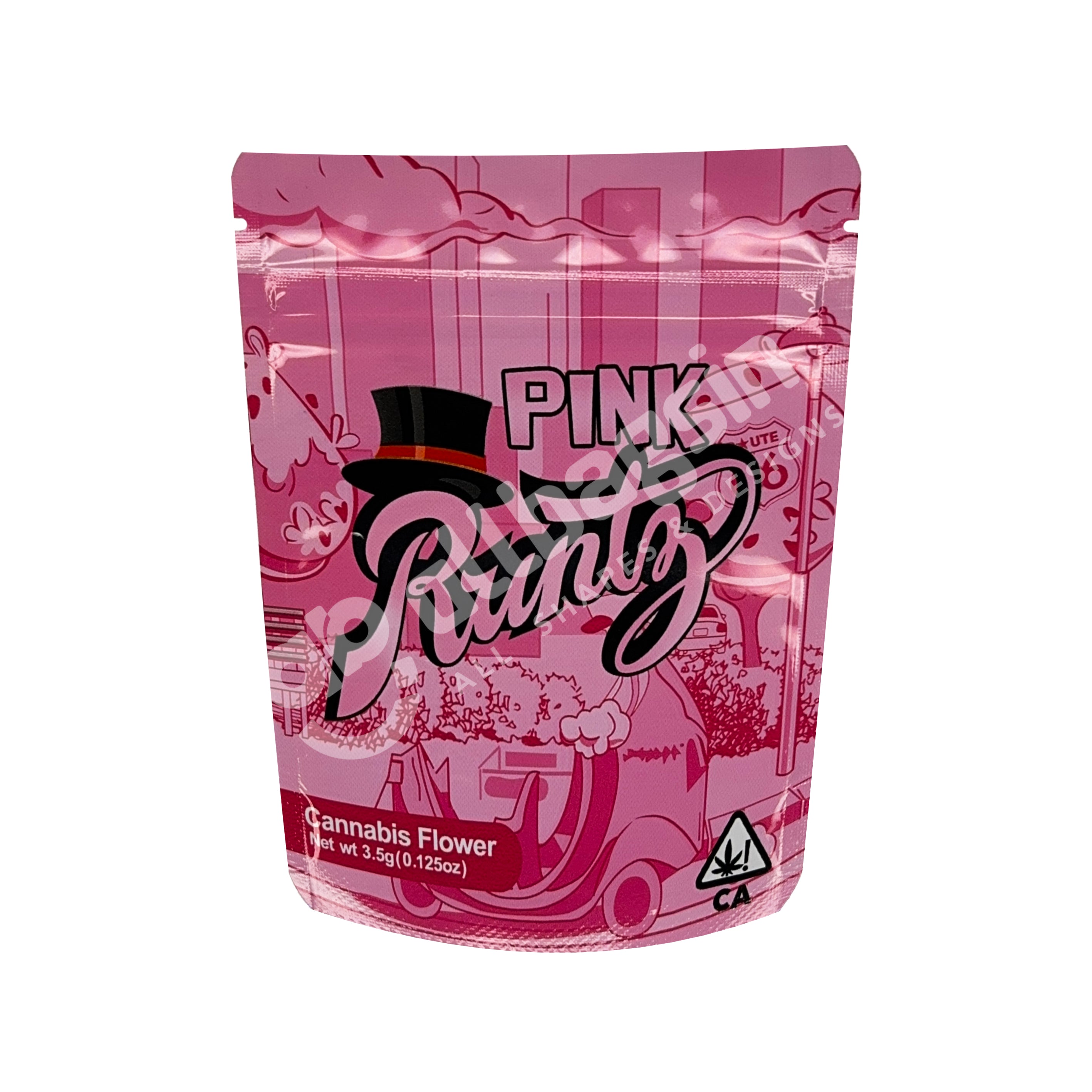 Pink Runtz 3.5g Mylar Bag