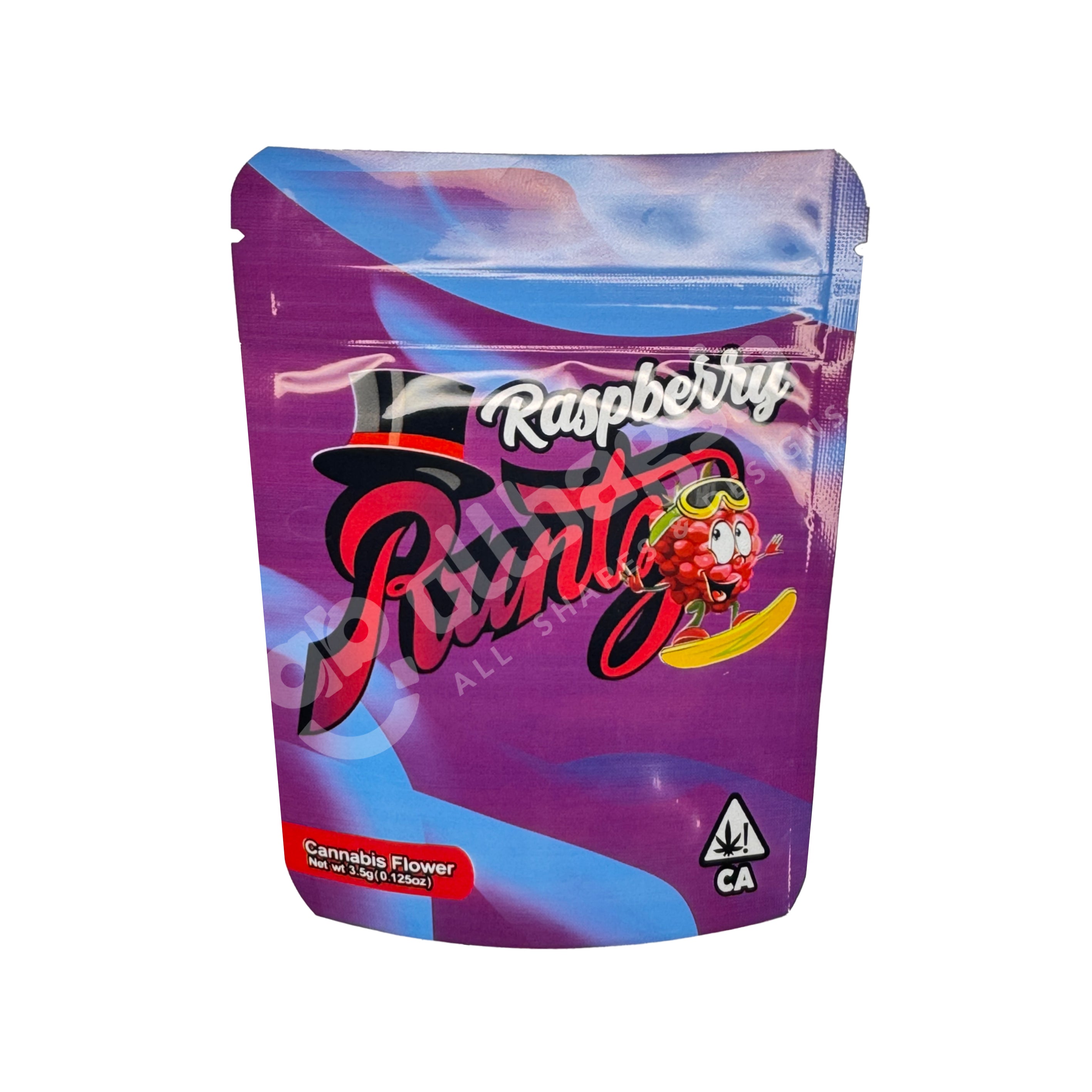 Raspberry Runtz 3.5g Mylar Bag