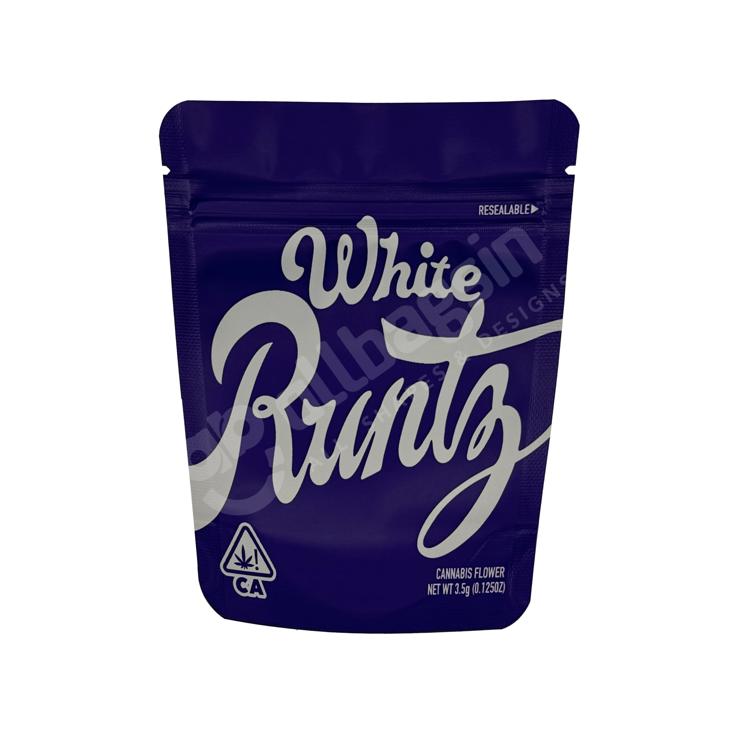 White Runtz 3.5g Mylar Bag