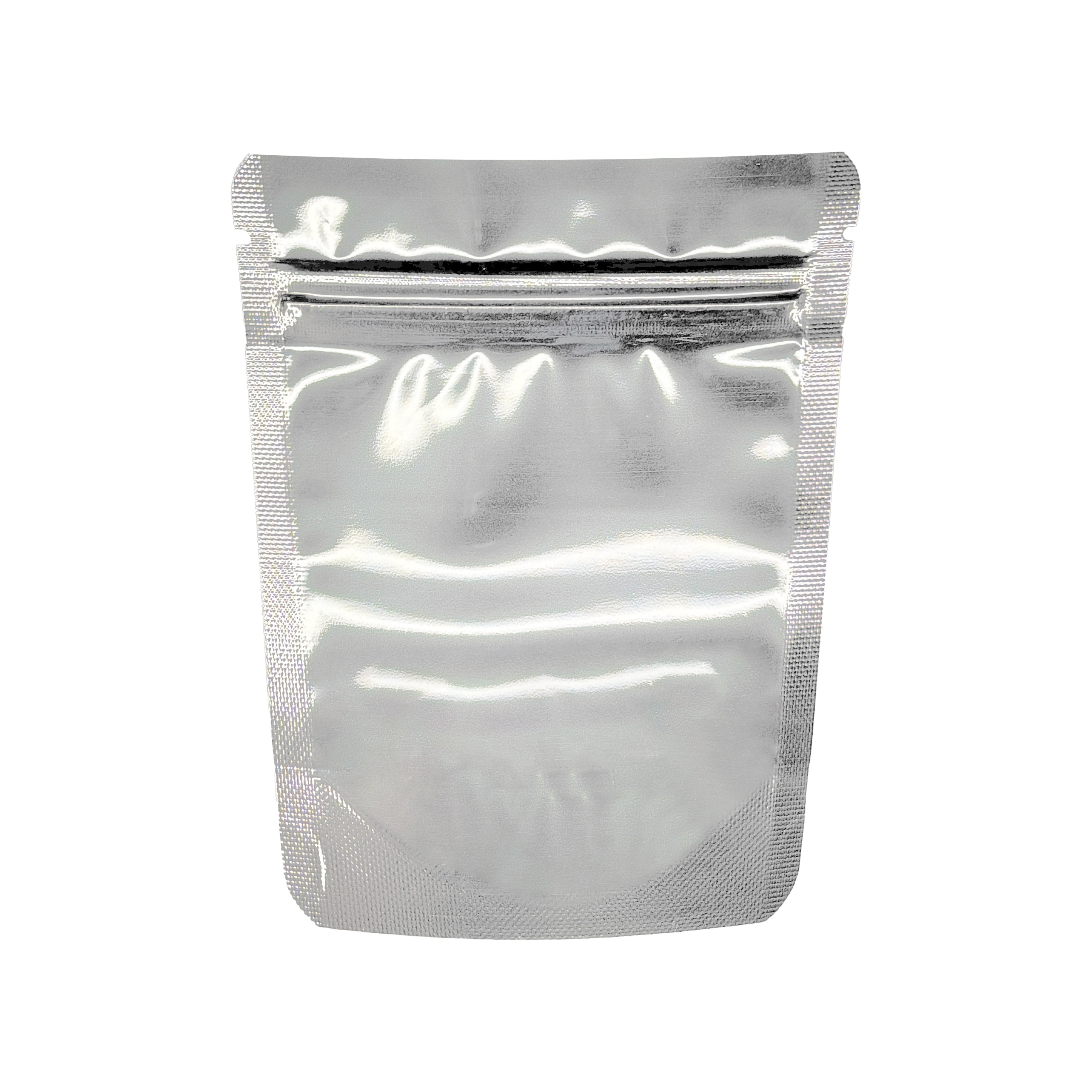 Silver Plain 3.5g Mylar Bag