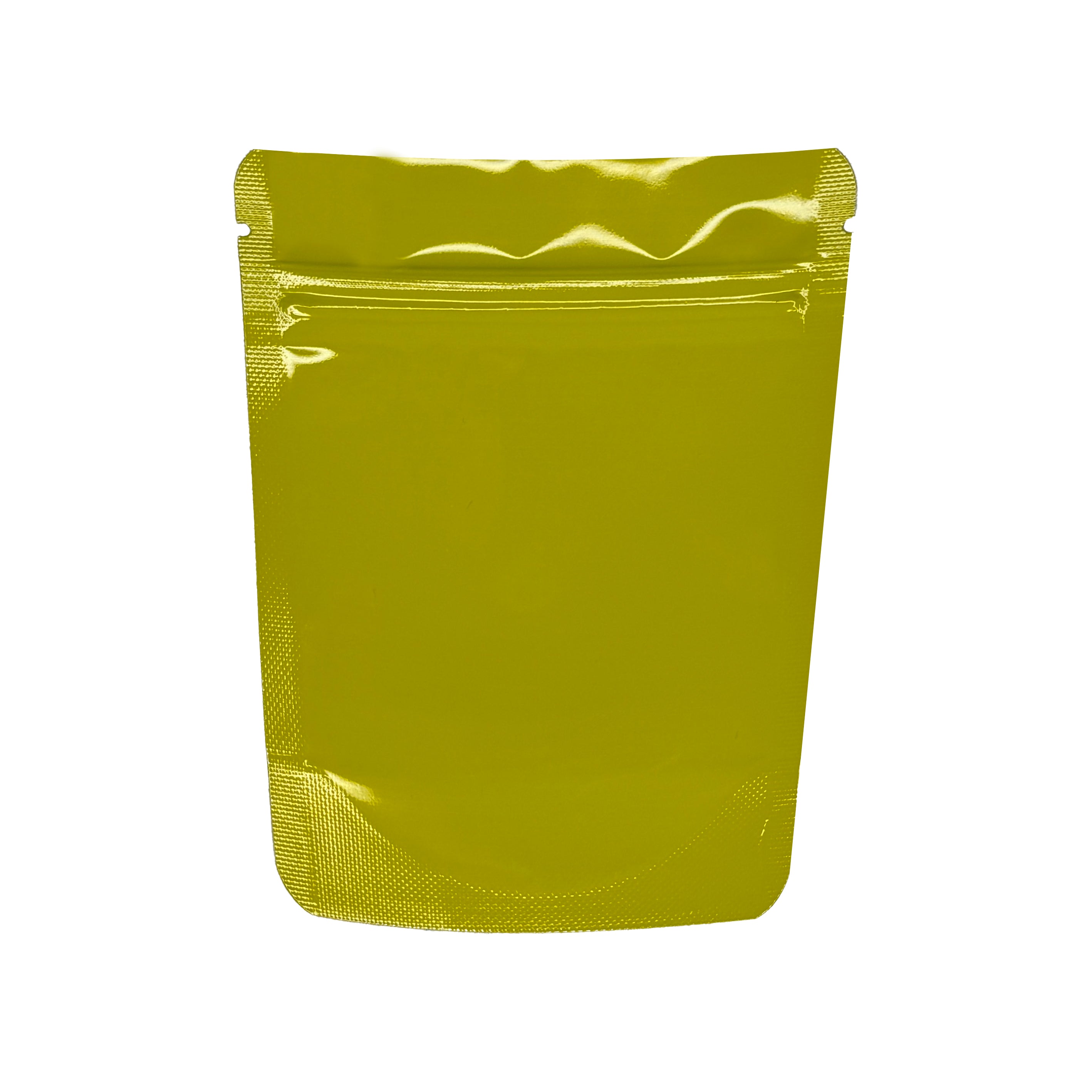 Yellow Plain 3.5g Mylar Bag