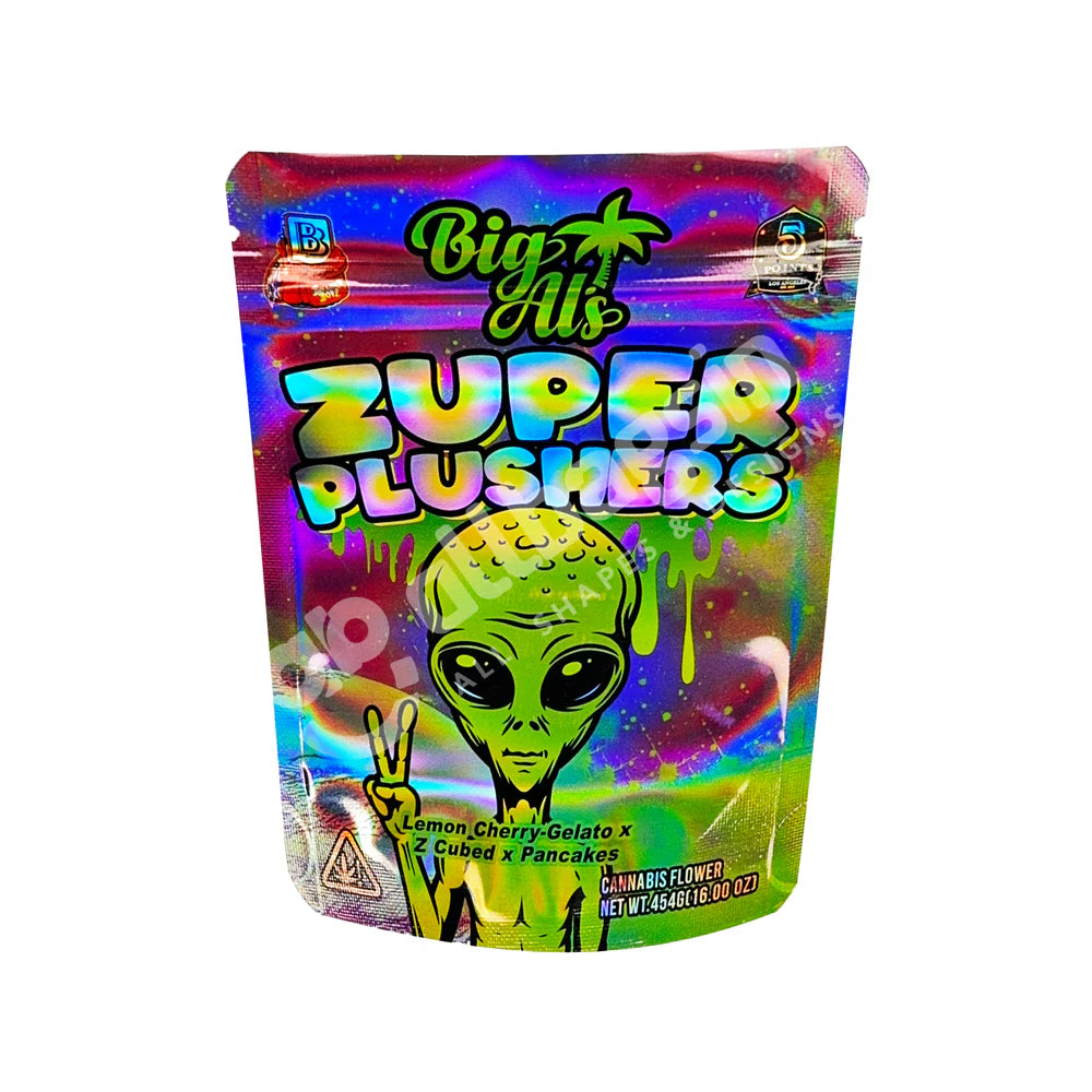 Zuper Plushers 3.5g mylar bags